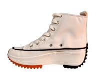 Everlyx - Zapatillas Bota Plataforma Mujer - Sneakers de Moda - Piel Sintética Blancas - FF828 - details 0
