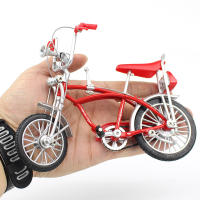 Mini Bicicleta De Aleación De Metal Para Dedos 1:10 Modelo Nuevo Simulación De Bicicleta De Montaña Moda Colección Regalos Para Niños - details 1