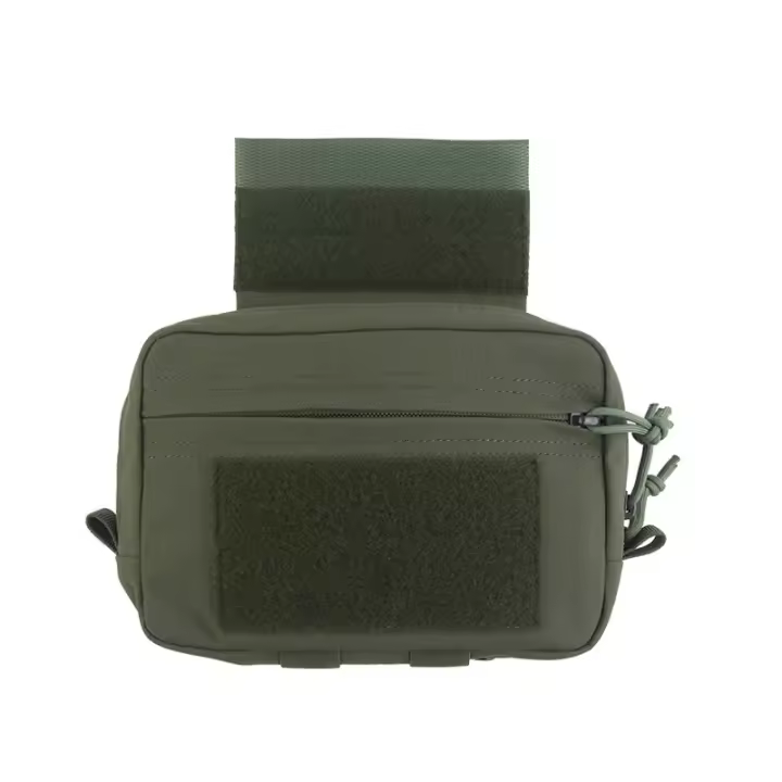 Bolsa De Descenso R Serie GP 20x15cm Molle Multiple Almacenamiento Localización Exterior Adaptativa Para Cinturón De Batalla Chaleco Rig De Pecho Bolsa De Mochila Negro MC Verde Militar Café - 1