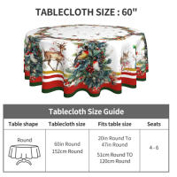Premiun Teléfono De Mesa De Navidad 1pc Con Patrón Vibrante De Árbores De Navidad Mariposas Y Muñecos De Nieve Decoración Festiva Para Fiestas Y Hogar - details 5