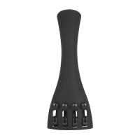 Ajustable Tailpiece Para Violín 4/4 Fibra De Carbono Alto Rendimiento Placa De Cuerda Pull-String Accesorio Musical De Alta Gama - details 1