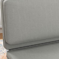 Sofá convertible 3 en 1, tapizado, moderno Estilo, Tecnología, experiencia inteligente, ajustable de 15 ° a 160 °, acabado aterciopelado, Sofá Cama tapizado, dormitorio, Hall de estar, gris Claro, capacidad de carga 240 kg - details 5