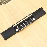 vidaXL Guitarra clásica para principiantes madera tilo negro 3/4 36" - details 5