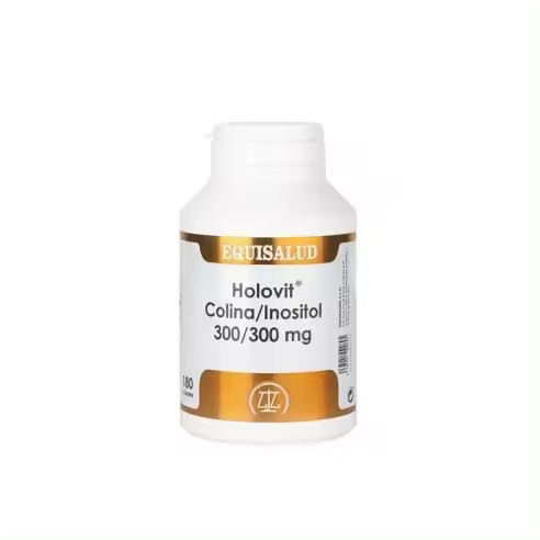 Holovit Colina/Inositol 300/300 mg de Equisalud, 180 cápsulas - 1