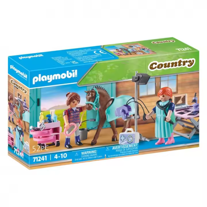 Playmobil Veterinaria de Caballos para Caballos PLAYMOBIL 71241 - 1