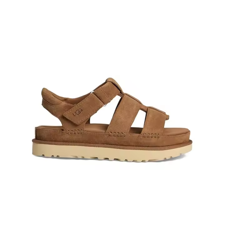 Sandalias Planas Ugg 1137890 Mujer Cuero - 1