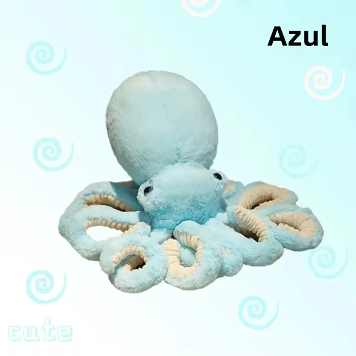 Juguete De Peluche Creativo Y Lindo Octopus De 30 Cm Juguetes De Ballena Pequeños Colgante Animal Marino Para Niños Regalos Para Bebés - 1