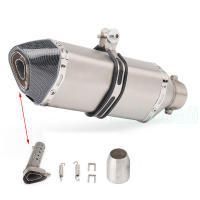 Escape De Motos Universal 51mm Silenciador Modificado De Acero Inoxidable Para Honda Z900 MT07 NK400 Ninja250 R3 - details 4