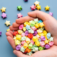 Papel Colorido Para Manualidades 540pcs DIY Origami Strip Plegable Para Decoración De Artes Y Crafts Suministros De Oficina - details 12