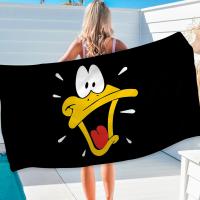Toalla De Playa Microfibra Donald Duck Rápida Secado Toalla De Piscina Para Viajes Yoga Absorbente Suave Combinación De Poliéster Y Algodón Tamaño Rectangular - details 9