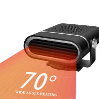 Ventilador Portátil Para Coche Secador De Pared Durable Ajustable Para Desescarchas Y Calentamiento Interior - details 3