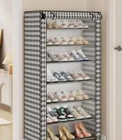 Estante De Zapatos Multicapa Resistente Al Polvo Económico Para Guardar Zapatillas Y Calzado Interior Espacioso Con Almacenamiento De Tela Fácil De Montar - details 2