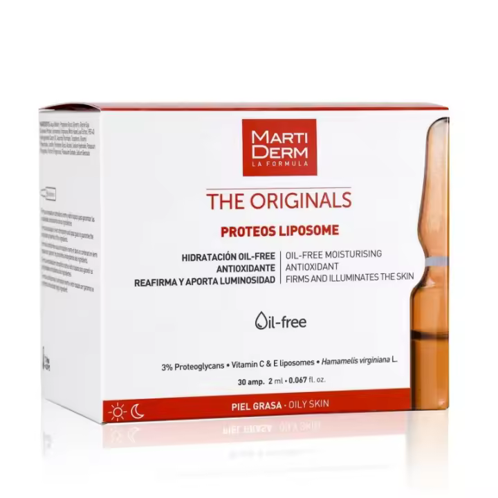 Martiderm Ampollas Proteo Liposomas Hidratante Rostro X30 - 1