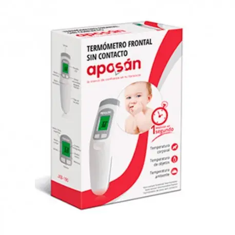 Termómetro Frontal Sin Contacto Aposan para Medición de Temperatura en Bebés - 1