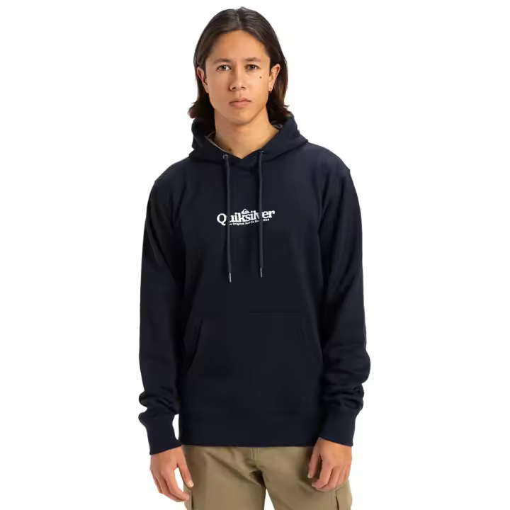 Quiksilver Sudadera Con Capucha Fineline Azul - 1