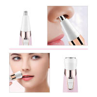 Epilador Eléctrico Recargable 5 En 1 Para Mujer Trimmer De Pelo Facial Y Corporal Aparato De Peluquería Para Cejas Nariz Piernas Axilas Y Bikini - details 3
