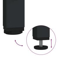 vidaXL Mueble de baño de pared con espejo roble ahumado 60x21x60 cm - details 4