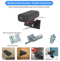 Cámara De Seguridad Inteligente Para El Hogar Mini WiFi Inalámbrica Impermeable Con Vigilancia Remota Y Detección De Humanos Modo Descanso Para Interior Y Exterior - details 9