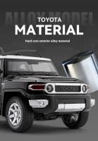 Modelo De Coche a Escala 1:24 FJ Cruiser off Road SUV De Aleación Con Sonido Y Luz Colección De Hobby Regalo De Cumpleaños Para Novio - details 3