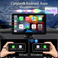 Reproductor Multimedia De Coche 7 Pulgadas Con Carplay Android Auto Pantalla Táctil IPS Entrada AUX Bluetooth MirrorLink Universal - details 2