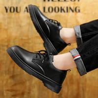 Zapatos Casuales Para Hombre De Cuero Transpirables Con Cordones Hechos a Mano Clásicos De Negocios Moccasins Planos Para La Venta Caliente - details 25