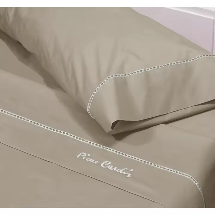 Pierre Cardin - Juego de Sábanas Pierre Cardin ARCADIA Cama de 150 Marrón - 1