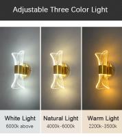 Lámpara De Pared LED Nórdica Para Iluminación Interior De Hogar Apto Para Dormitorio Pasillo Sala De Estar Decoración De Pared Luz Sconces Modernos - details 9