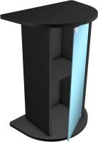Tetra AquaArt armario bajo para acuario, especial para acuarios Tetra AquaArt Explorer Line de 30/60 litros con cristal frontal curvado, color negro, 1 pieza - details 0