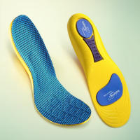 1 Par De Plantillas Norelie Absorción De Choque Para Plantar Fasciitis Ortótica Anti Olor Para Zapatos De Trabajo Y Deporte Para Corredores Y Atletas - details 3
