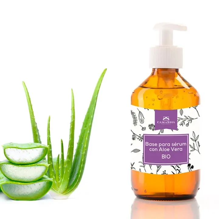 Camassia Base para Sérum con Aloe Vera BIO | Prepara el Sérum Perfecto | Hidratante y Estimulante | Vegano y Certificado - 1