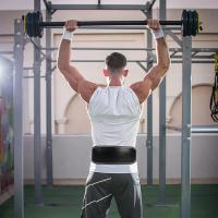 Cinturón De Levantamiento De Peso De Cuero Con Espuma Padded Soporte Lumbar Para Gimnasio Adecuado Para Hombres Y Mujeres Squat Bodybuilding - details 3