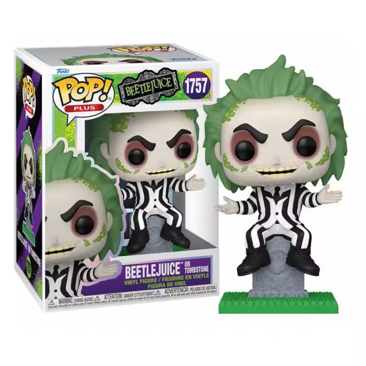 Funko Pop! Plus Bitlechús, Beetlejuice on Tombstone 1757 - 1