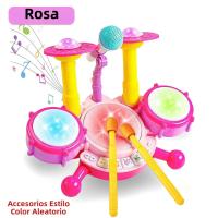 Set De Batería Para Niños Juguetes Educativos De Música Con Microfono Para Niñas Actividades De Aprendizaje Regalos Para Niños De 3 a 12 Años - details 9