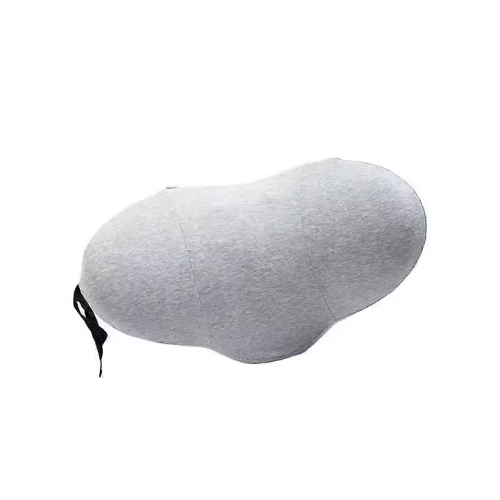 Ergonomic Lumbar Support Pillow Cotton Memory Foam Adjustable Strap Spinal Massage Spot Waist Cushion Lower Back Pain Relief - 1