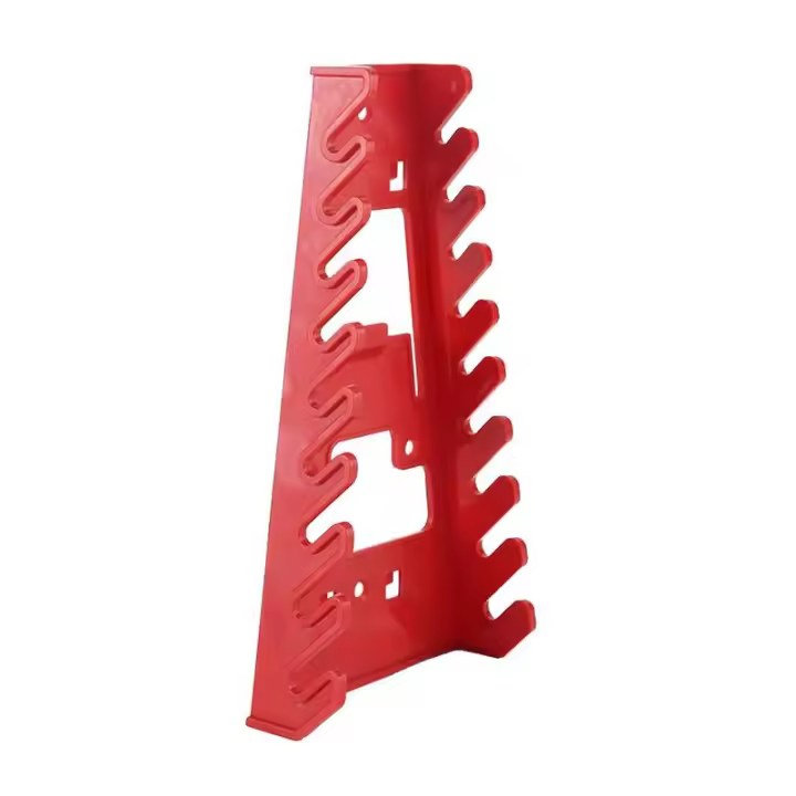Organizador De Llaves Rojo En Plástico Rack De Almacenamiento Para Herramientas Soporte Para Llaves Estándar Organizador De Sockets - 1