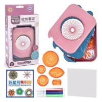 Juego De Dibujo Spirograph 27Pcs Con Círculos Interlockeados Y Bolígrafos Accesorios De Pintura Diseños Espirales Regla Geométrica Juguetes Para Niños - details 3