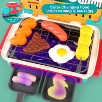 Juego De Barbacoa Para Niños Con Spray Luz Y Sonido Juguete De Cocina Pretendida Educativo Regalos De Navidad Para Niños De 3 a 12 Años - details 4