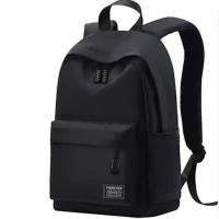 Mochila Versátil De 15 Pulgadas De Alta Calidad Negra/Gris Lavable Bag De Viaje Para Computadora De Tela Oxford Unisex - details 0