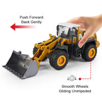 Juego De Bulldozer Inertia Para Niños Modelo De Coche De Aleación Juguetes Educativos Para Desarrollar Habilidades Mano-Ojo Regalos Para Niños - details 3