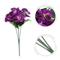 10 Cabezas De Margarita Artificial 26cm Bouquet Para Boda Fiesta Hogar Rama De Flores Artificiales Material COTON - details 79