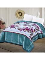 ARIAE SHOP-Manta de 4kg Grande Estampada 200x240cm, 100% Poliéster, Suave y Cálida, Ideal para Sofá, Cama, Invierno y Regalo de Navidad - details 2