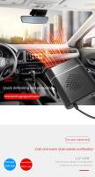 Calentador De Coche 24V Calor Rápido Para Ventosa Antiniebla Y Deshielo Pared Interior Resistente Al Frío Y Calor Para Ventanas - details 4