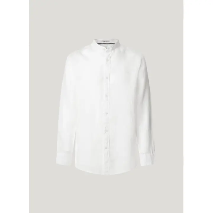 Pepe Jeans Asher Camisa Cuello mao Hombre blanco - 1