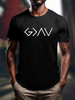 Camiseta De Algodón Respirable Para Hombre Estampada Cuello Redondo Estilo Hip-hop Para Fitness Y Uso Diario Verano - details 4