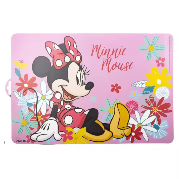 Mantel Minnie Individual plastificado para mesa Infantil, 28 x 42 cm, HECHO EN ESPAÑA, Stor - Kiglam - 1
