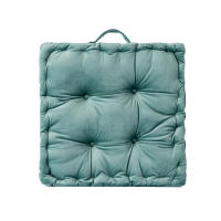 Cojín cuadrado de Tatami para el hogar, almohada de asiento suave, 42x42cm - details 6