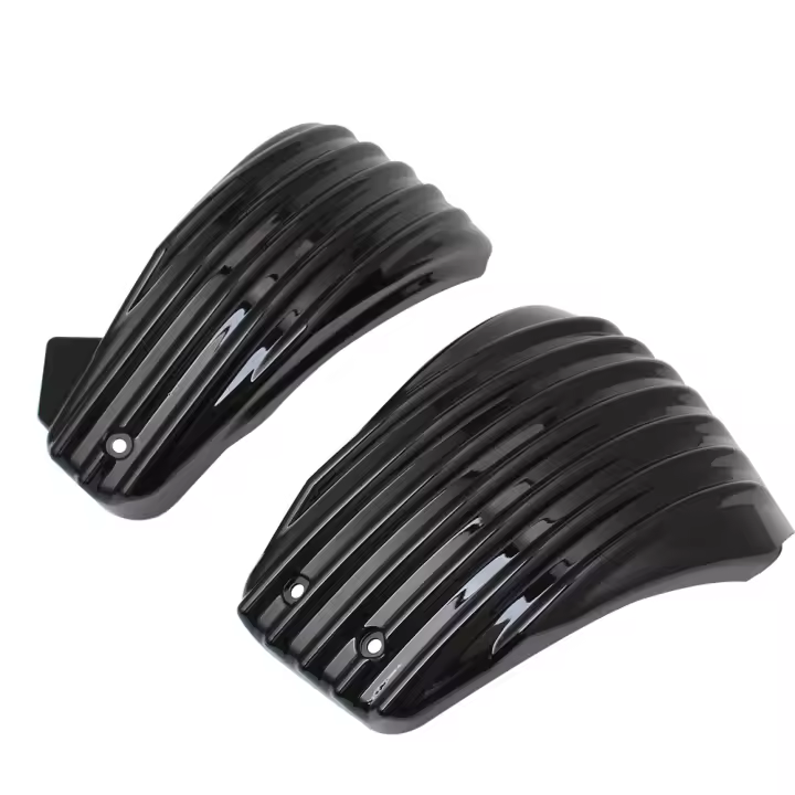 Cubiertas Laterales De Batería De Plástico ABS Para Motocicleta Harley Softail M8 Breakout Fat Boy FXDR Street BOB 2018-2022 Fijación Con Pegamento Y Tornillos - 1