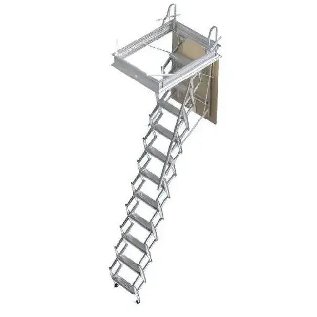 Escalera Retractil Manual  Ático 50x70 cm Alto=280 cm - 1