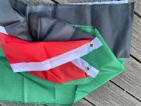 Bandera De Palestina De 60x90cm/90x150cm En Poliéster Para Decoración Banner De GazaPalestinos Ideal Para Festividades Y Uso Nacional - details 3