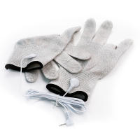 EMS Electrodo Físico Con Cable Guantes Calcetines Para Masaje Terapéutico Relajación Estimulación Muscular Accesorios De Equipo - details 12